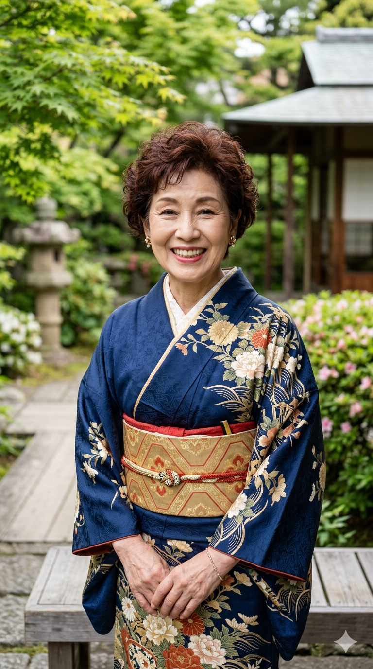 Portrait of Sachiko — founder and inspiration of Sachi Sushi